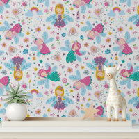 Cute Fairy Princess Girl Modern Kids Pattern