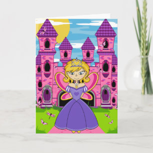 Cute Fairy Princess Greeting Card