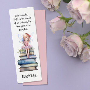 Cute Fairy Quote Books Bookmark