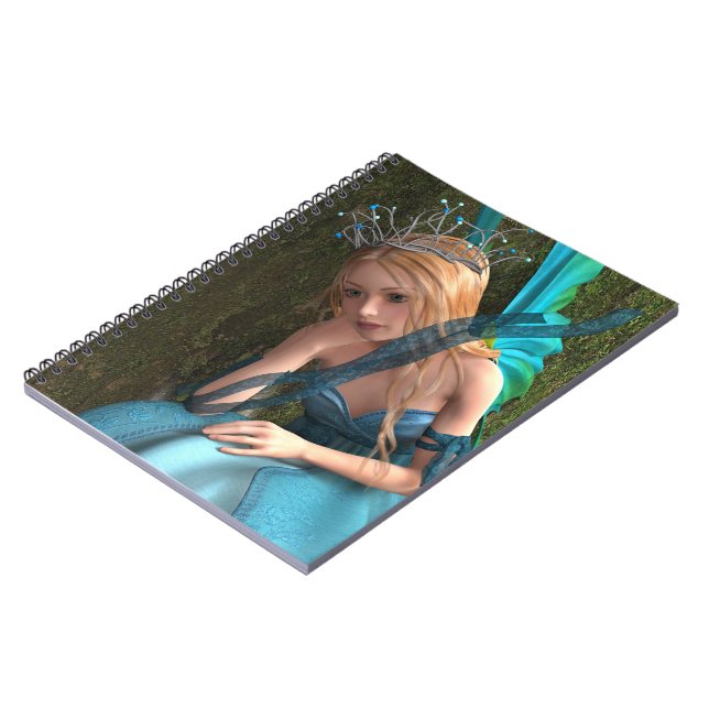 Cute Fairy Spiral Notebook (Left Side)