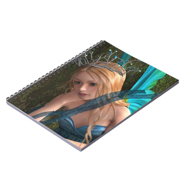 Cute Fairy Spiral Notebook (Left Side)