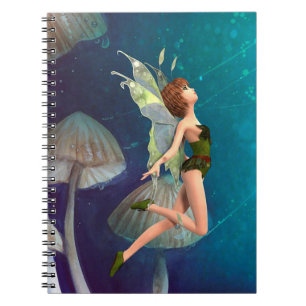 Cute Fairy Spiral Notebook