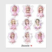 Cute  Fairy Stickers  3
