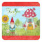 Cute Fairy Tale Elf Gnome Thank You Stickers