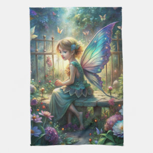 Cute Fairy  Tea Towel
