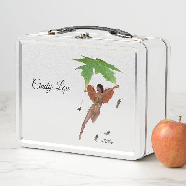 Cute Fairy With Brown Wings Lunch Box (In Situ)