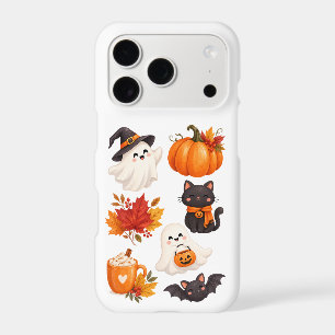 Cute Fall Aesthetic Phone Case with Pumpkins