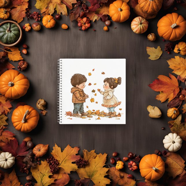 Cute Fall Childrens Notebook (Creator Uploaded)