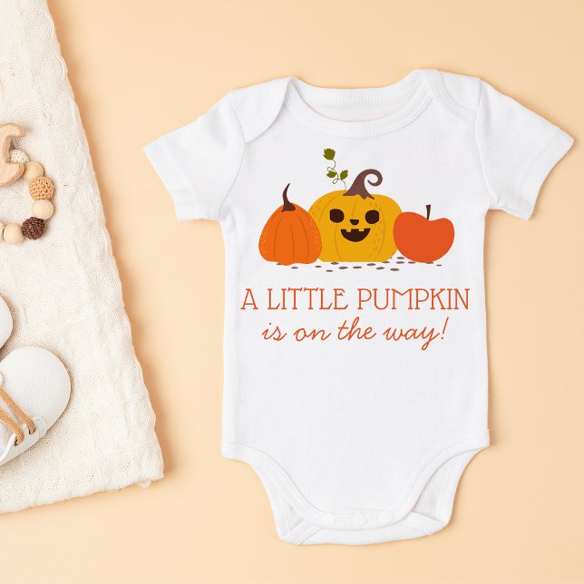 Cute Fall Custom Grandparent Pregnancy Baby Bodysuit (Creator Uploaded)