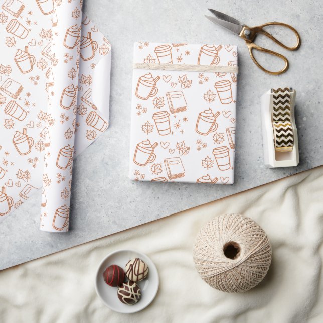 Cute Fall Gift Wrap (Crafts)