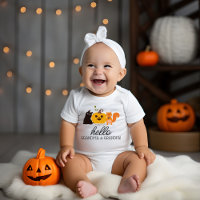 Cute Fall Grandparent Pregnancy Announcement