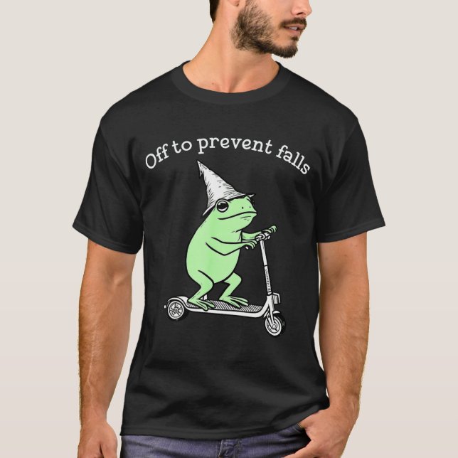 Cute Fall Prevention Spt Pta Nurse T-Shirt (Front)