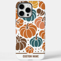 Cute Fall Pumpkin Custom Name Autumn 