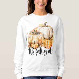 cute Fall Seasonal pumpkin  Sweatshirt