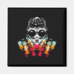 Cute Fall Spider with Dewdrop Hat Magnet