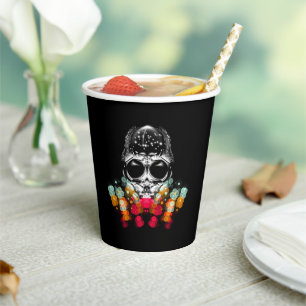 Cute Fall Spider with Dewdrop Hat Paper Cups