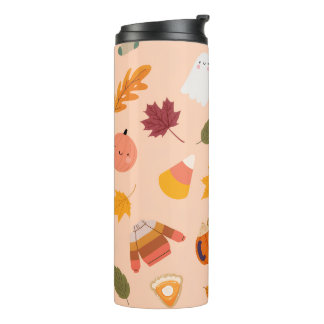 Cute Fall Thermal Tumbler