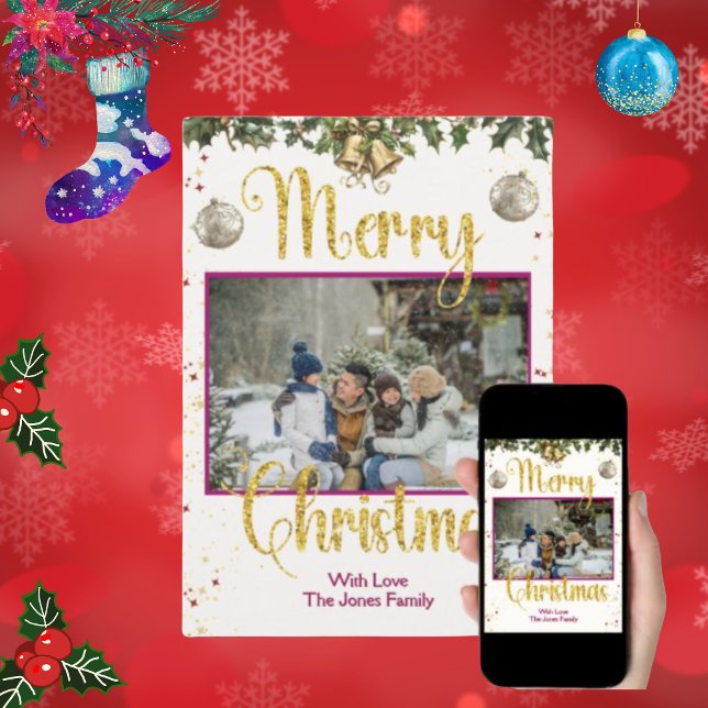 Cute Family Christmas Card (Creator Uploaded)