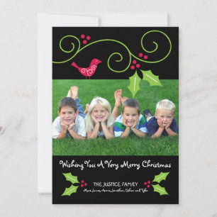 Cute Family Christmas Photo Cards