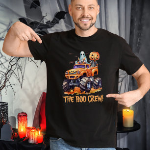 Cute Family Matching Monster Truck Halloween Mens T-Shirt