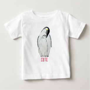 Cute family of emperor penguins T-Shirt