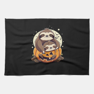 Cute family of sloths Essential T-Shirt Tea Towel