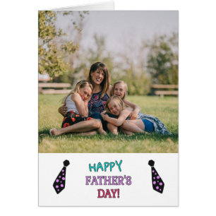 Cute Family Personalised Photo Fathers Day