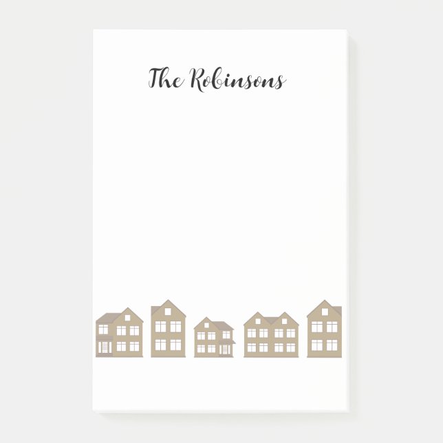 Cute Family Post-it Notes (Front)