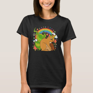 Cute Fantasy Animal Squirrelcorn Unicorn Squirrel T-Shirt