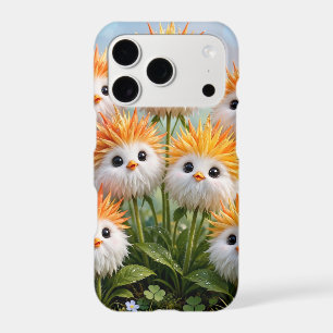 Cute Fantasy Chick Floral Garden iPhone 17 Case