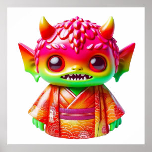 Cute Fantasy Doll Poster Wall Art for Stylish Cosy