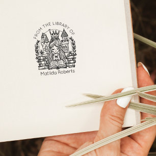 Cute Fantasy Princess From the Library of Rubber Stamp