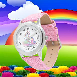 cute fantasy unicorn add name Watch