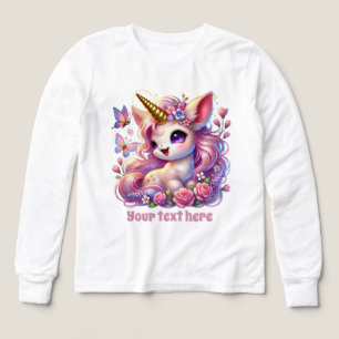 Cute fantasy unicorn girls customisable 