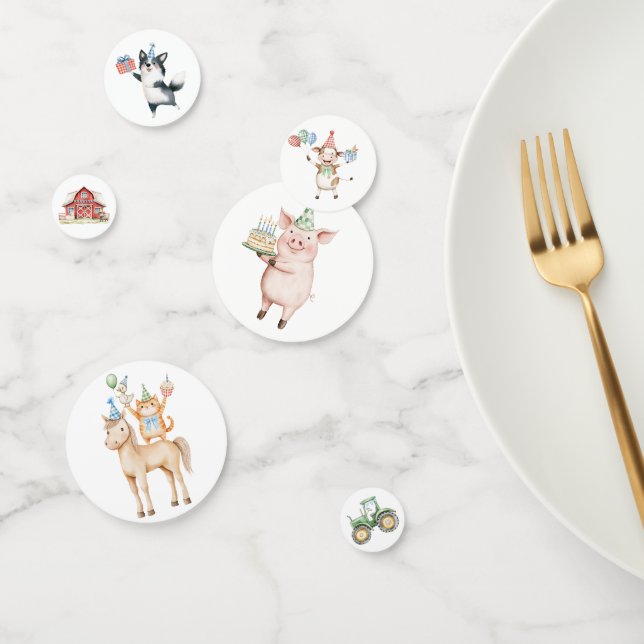Cute Farm Animals  Confetti (Group)