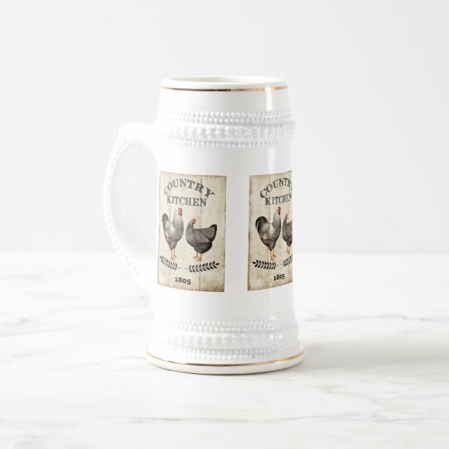 Cute Farm Country Kitchen  decor stein (Front Left)