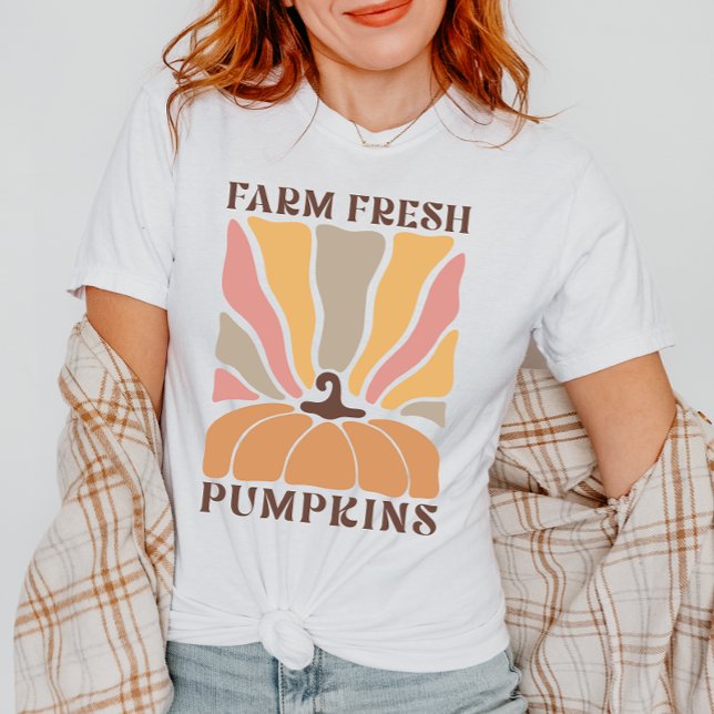Cute Farm Fresh Fall Pumpkin Season  T-Shirt (Creator Uploaded)
