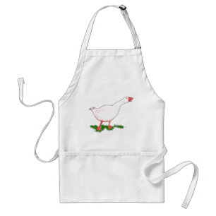 cute farm goose standard apron