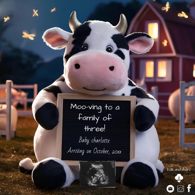 Cute Farm-Themed Pregnancy Announcement (Creator Uploaded)
