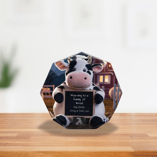Cute Farm-Themed Pregnancy announcement  Photo Block
