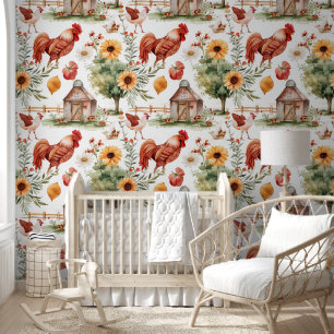 Cute Farmyard and Animals Wallpaper