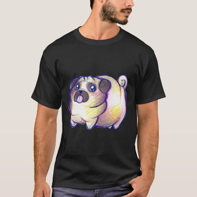 Cute Fat Pug Essential  29 T-Shirt (Front)