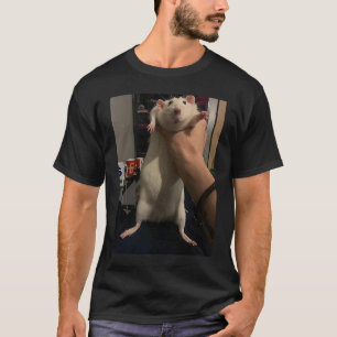 Cute Fat Rat Being Grabbed Meme T-Shirt