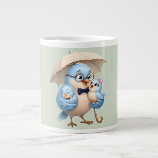Cute Father Bird Coffee Mug
