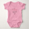 Cute Fathers Day Baby Bodysuit