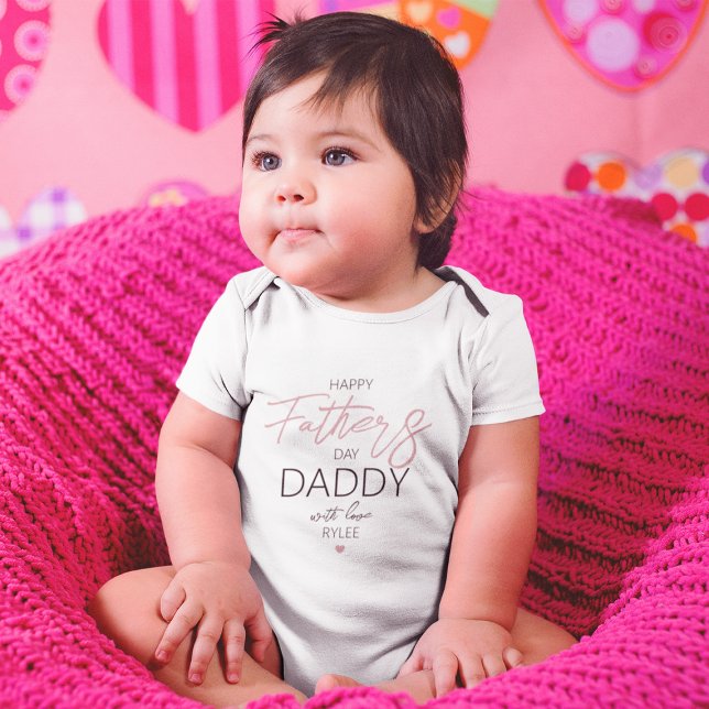 Cute Fathers Day Baby Bodysuit (Creator Uploaded)