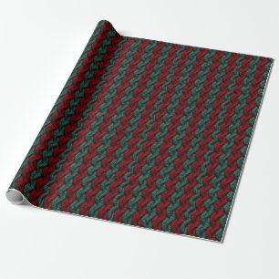 Cute Faux Knit Wrapping Paper
