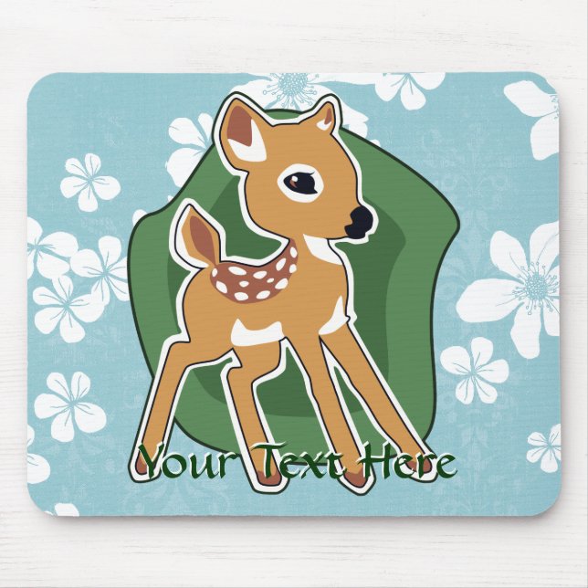 Cute Fawn Mousepad (Front)