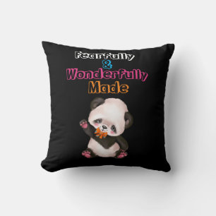 Cute Fearfully And Wonderfully Made Cushion