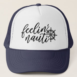 Cute feeling Nauti words hat